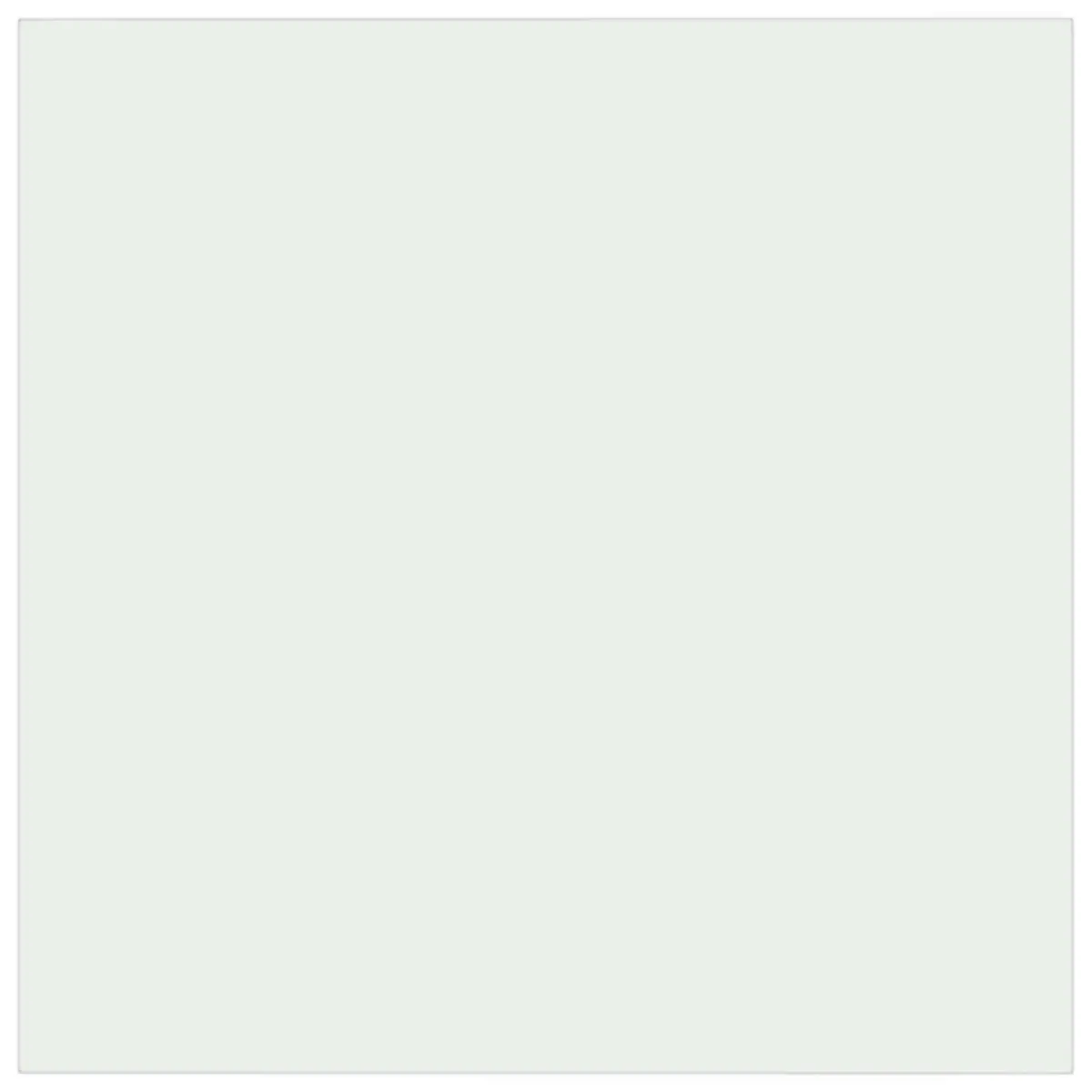 Square Table Top, Transparent, 40x40 cm, Tempered Glass for Dining Coffee Garden Use