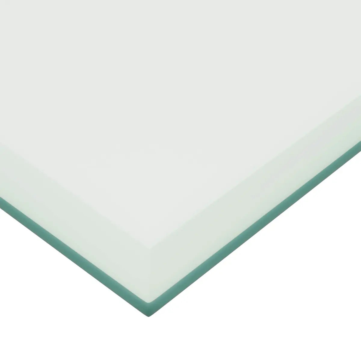 Tempered Glass Table Top 50x50 cm Transparent Dining Coffee Garden Tabletop