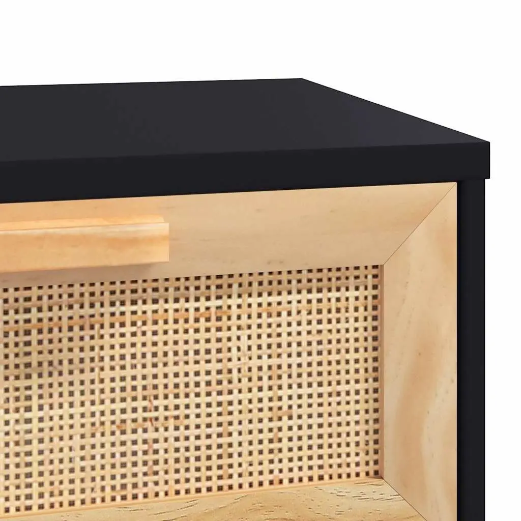 Scandinavian Console Table in Black 80x30x75 cm
