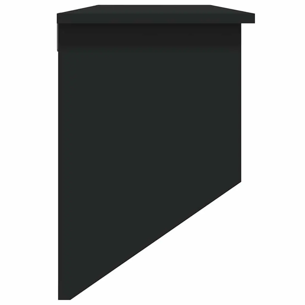 Wall-mounted Coat Rack Scandinavian Style Black Engineered Wood with Rattan Doors 2 Compartments 5 Hooks