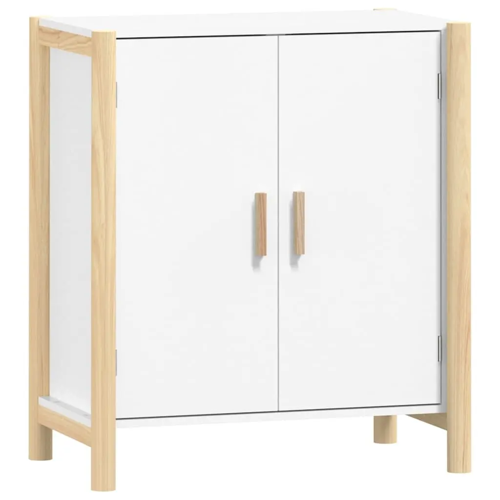 Sideboard Cabinet White 62x38x70 cm Engineered Wood Furniture