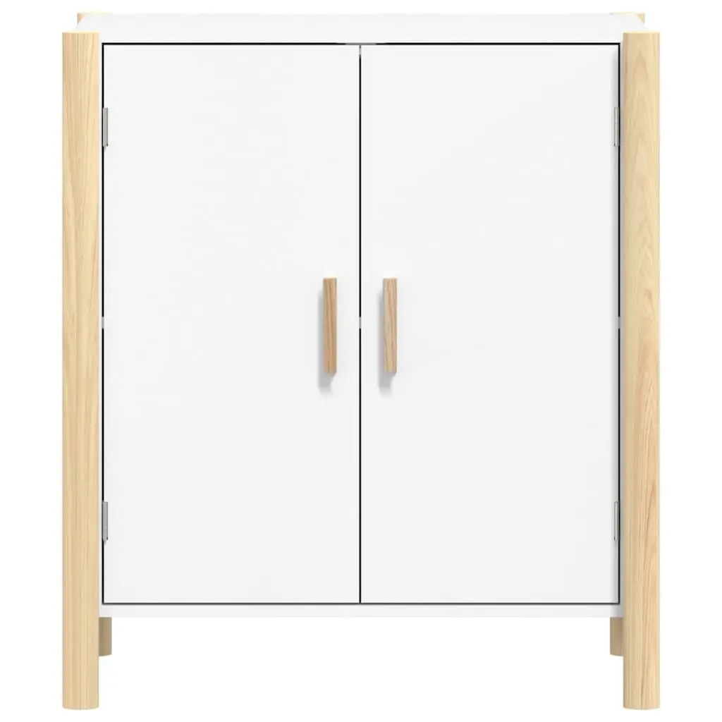 Sideboard Cabinet White 62x38x70 cm Engineered Wood Furniture