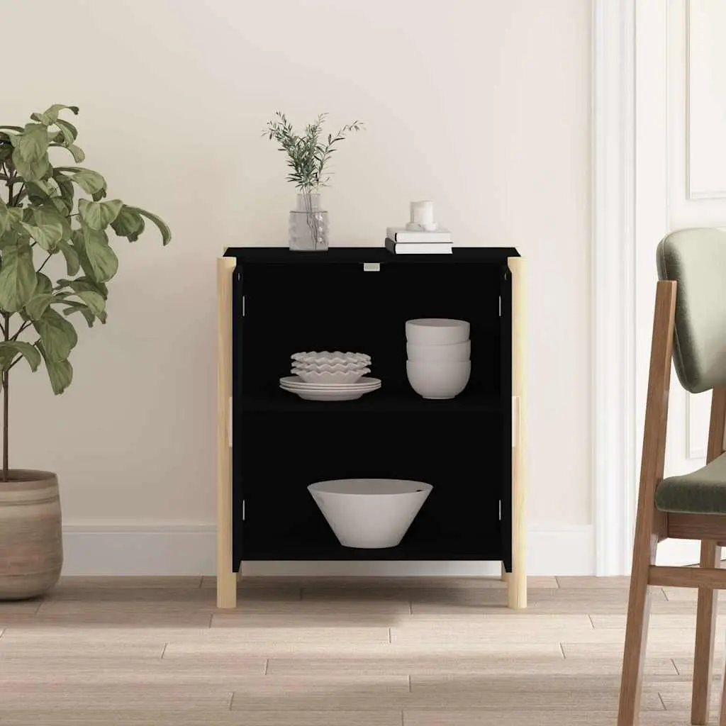 Black Sideboard Cabinet for Home Storage