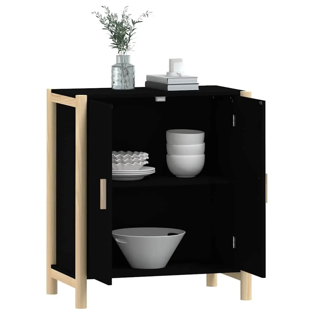 Black Sideboard Cabinet for Home Storage