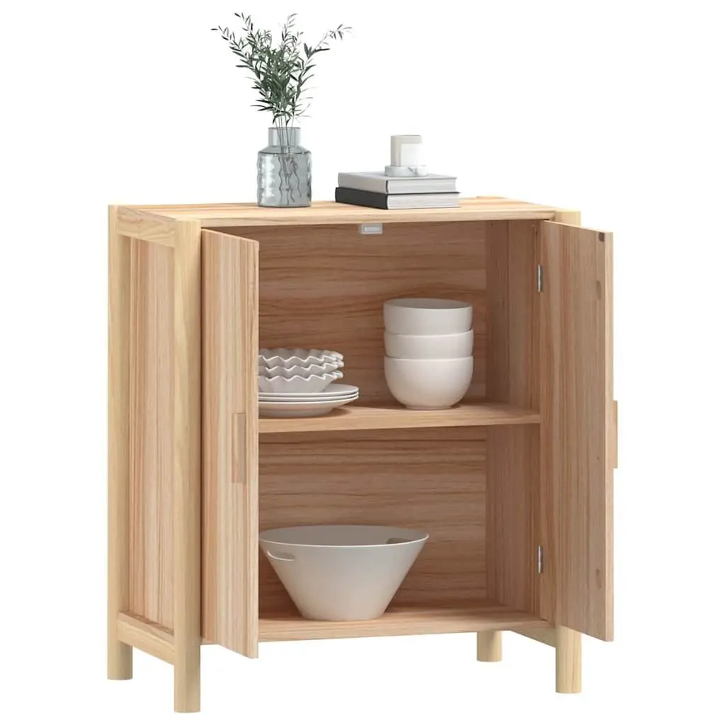 Brown Engineered Wood Sideboard 62x38x70 cm