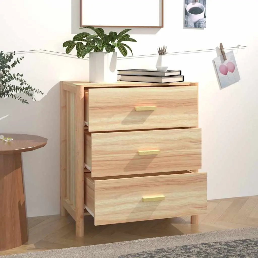 Sideboard Brown 62x38x70 cm Engineered Wood Storage Cabinet Home Furniture