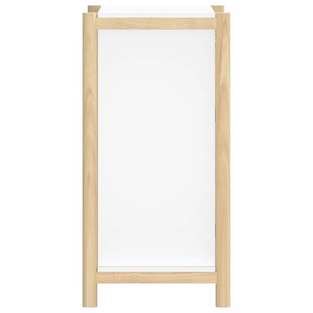 Sideboard White 62x38x75cm Engineered Wood Storage Cabinet Living Room Furniture