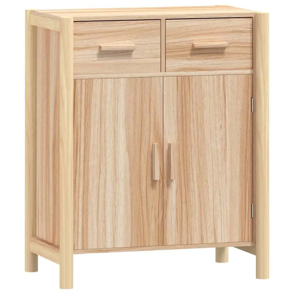 Brown Sideboard 62x38x75cm Storage Cabinet Engineered Wood Home Furniture