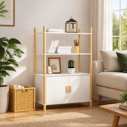 Elegant White Highboard Storage Cabinet for Your Home