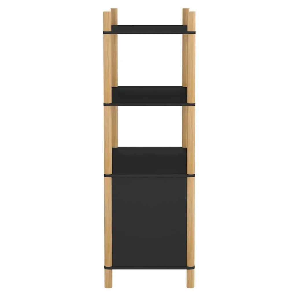 Highboard Storage Cabinet in Black