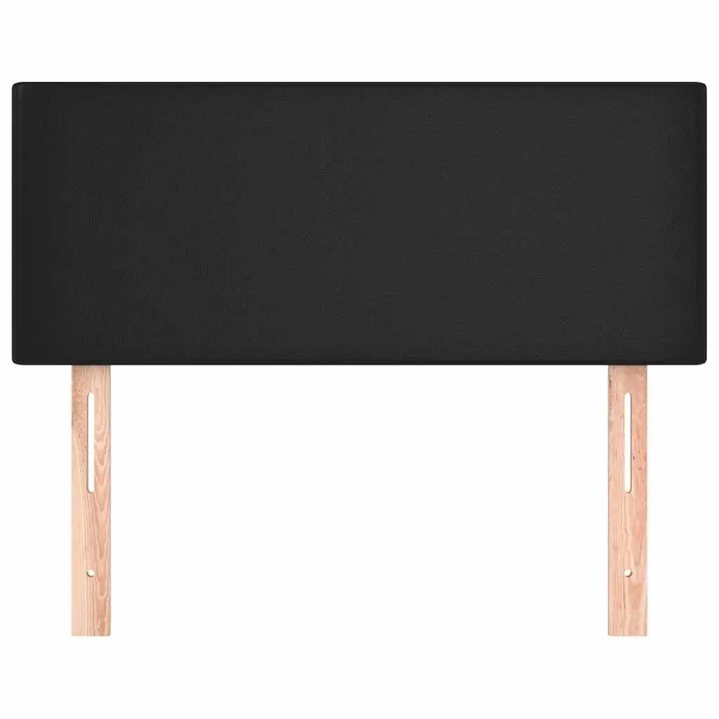 Faux Leather Headboard Black 100cm Adjustable Height Bedroom Bed Support
