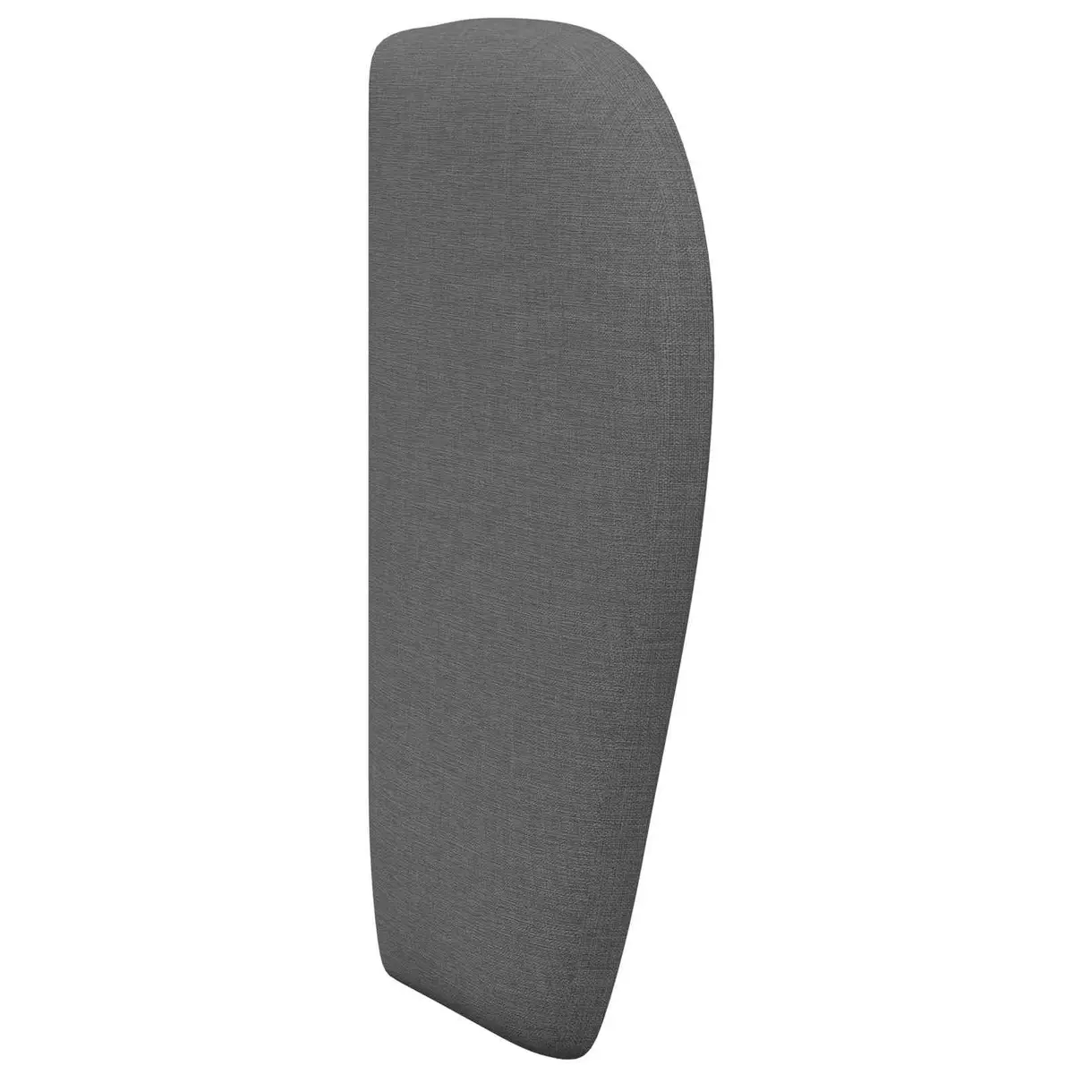 Headboard Dim Grey 40 x 23 x 6 cm Fabric Modern Bedroom Furniture