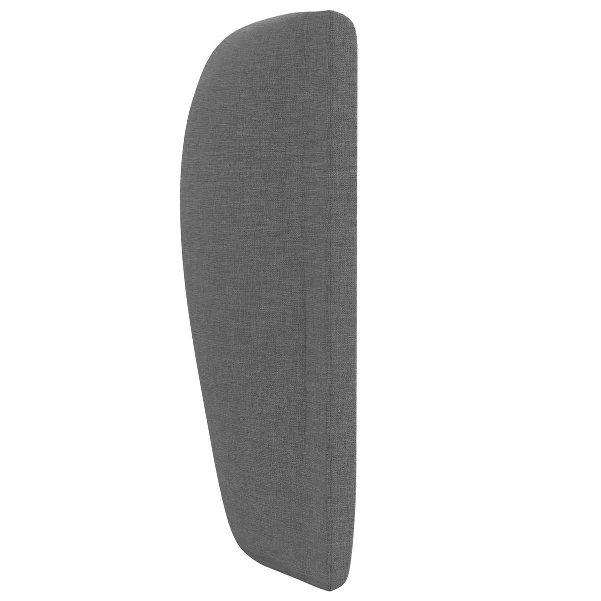 Headboard Dim Grey 40 x 23 x 6 cm Fabric Modern Bedroom Furniture