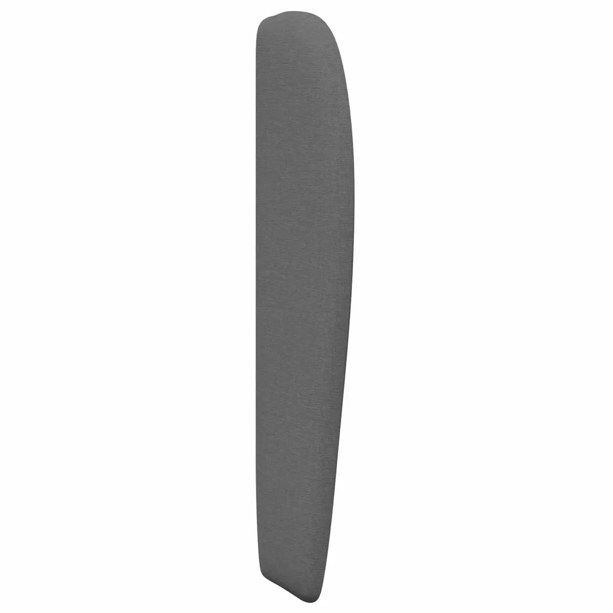 Headboard Wave Ear Modern Bedroom Dim Grey Fabric Upholstered