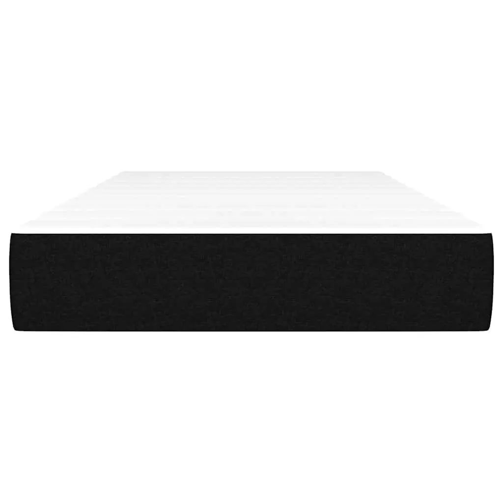 Pocket Spring Bed Mattress Medium Black 90x190x20cm Fabric