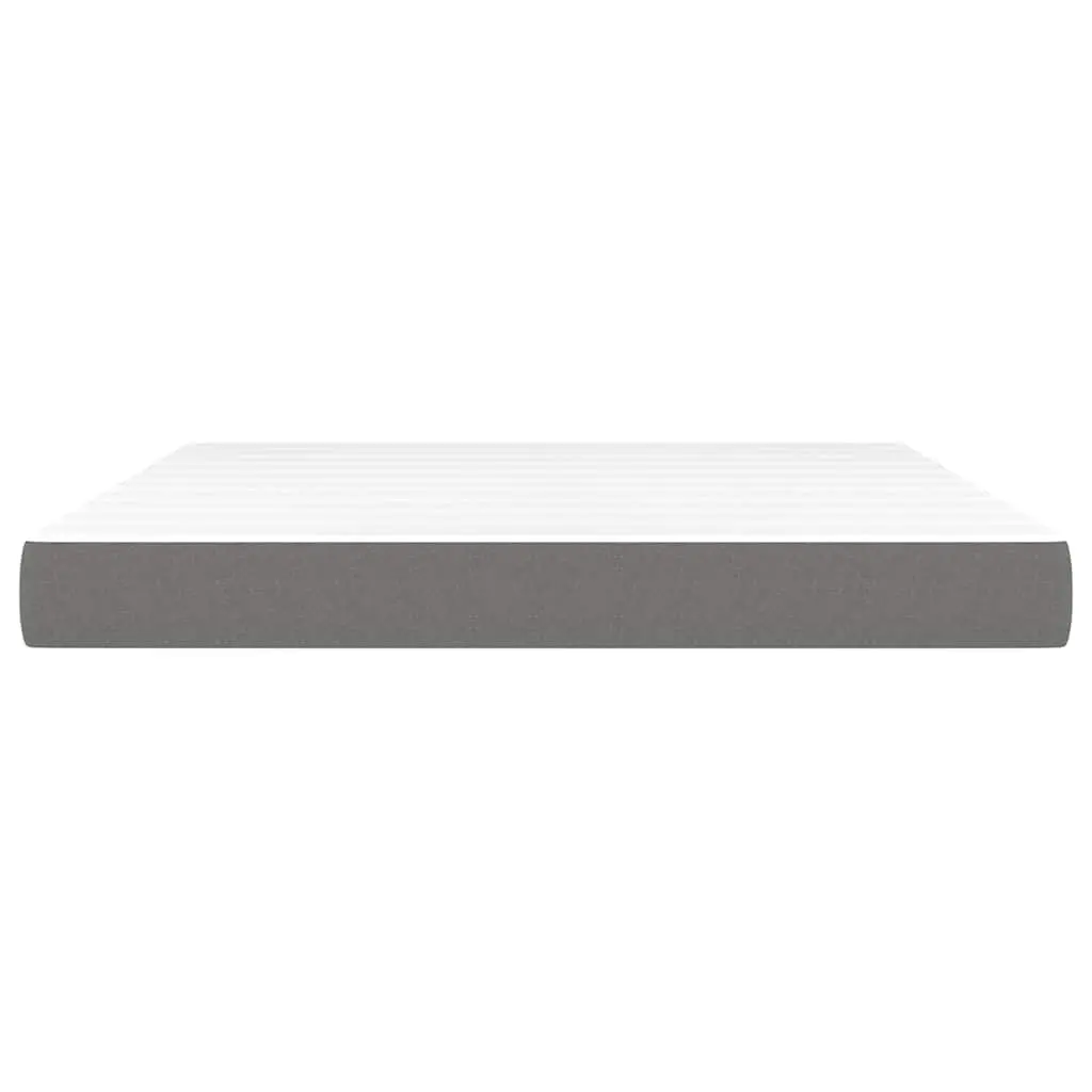 Queen Pocket Spring Bed Mattress in Grey