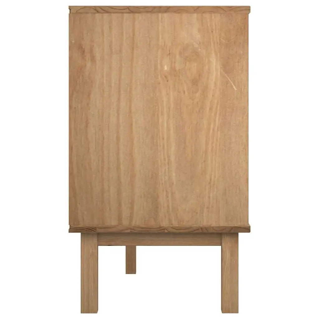 Drawer Cabinet Chest of Drawers White Scandinavian Style 6 Drawers Solid Pine Wood