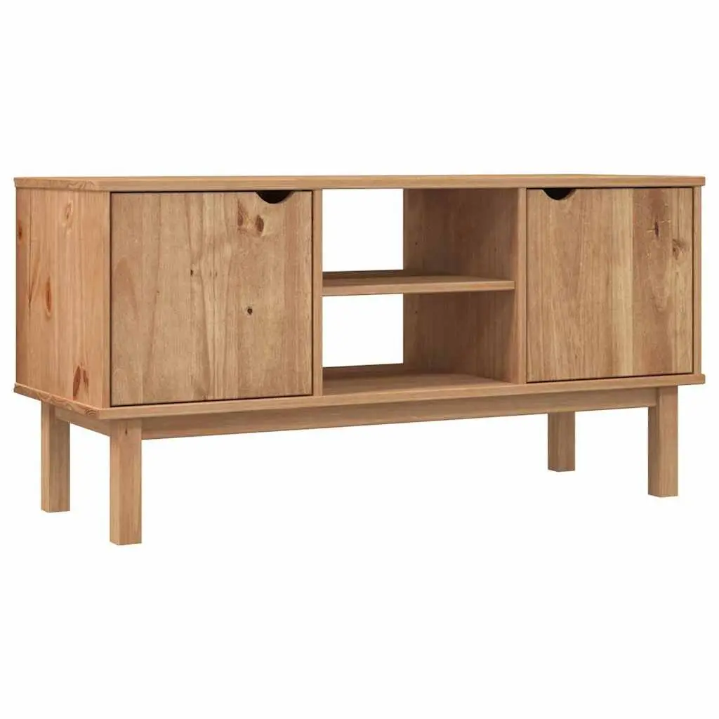 Scandinavian Wooden TV Cabinet with Ample Storage
