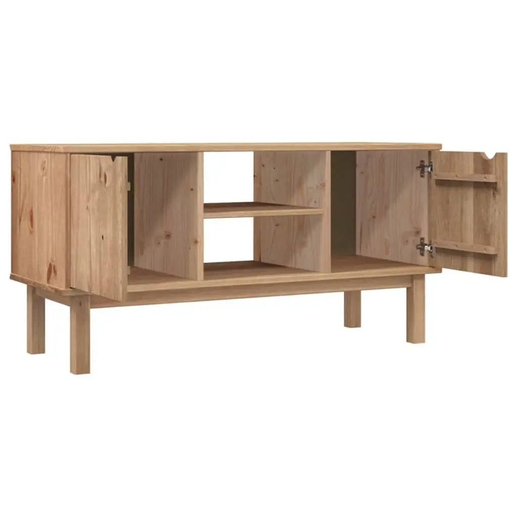Scandinavian Wooden TV Cabinet with Ample Storage