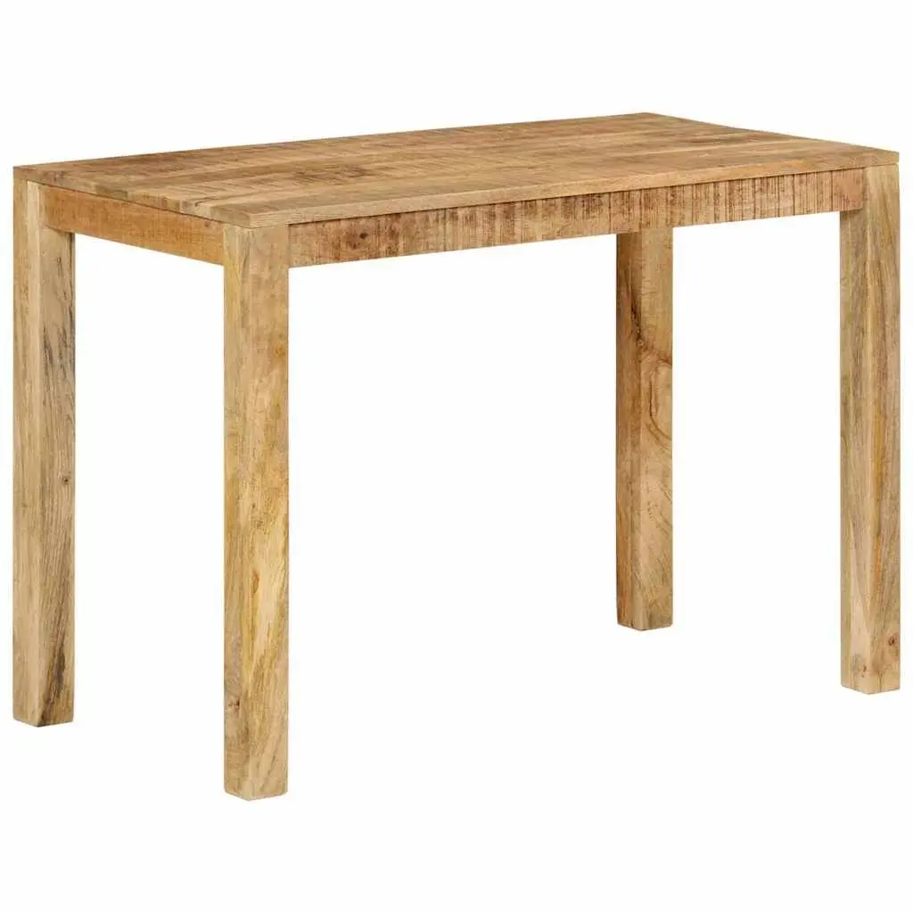 Dining Table 110x55x76 cm Brown Solid Wood Kitchen Furniture Room Desk