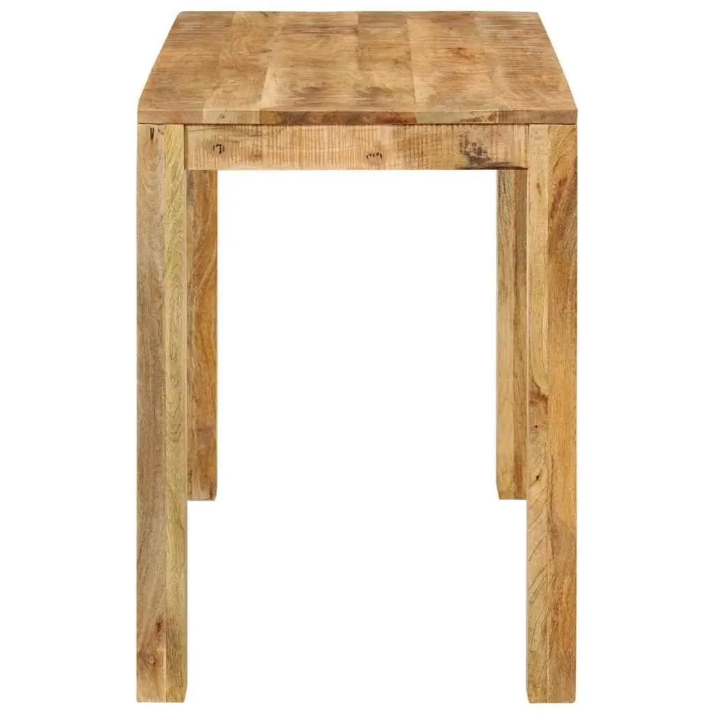 Dining Table 110x55x76 cm Brown Solid Wood Kitchen Furniture Room Desk