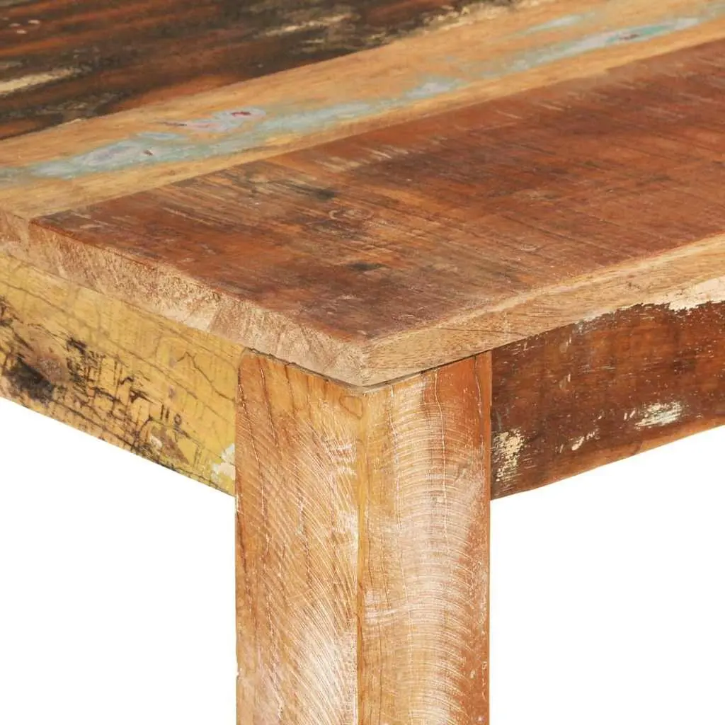 Dining Table 110x55x76 cm in Reclaimed Wood