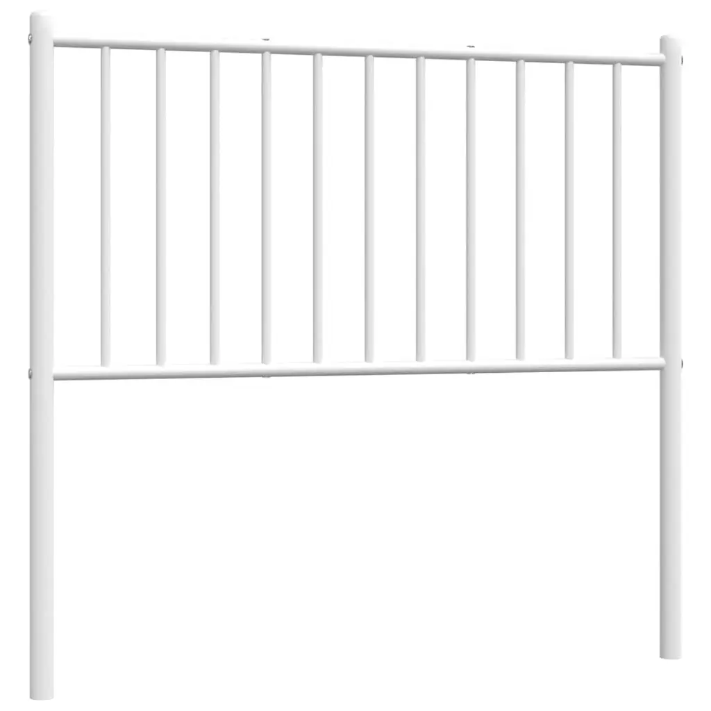 Metal Headboard White 90cm Bed Frame Head Board Bedroom Furniture Stylish Design