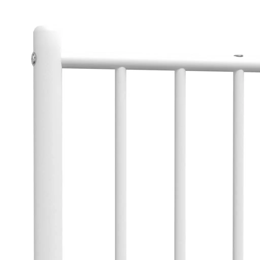 Metal Headboard White 90cm Bed Frame Head Board Bedroom Furniture Stylish Design