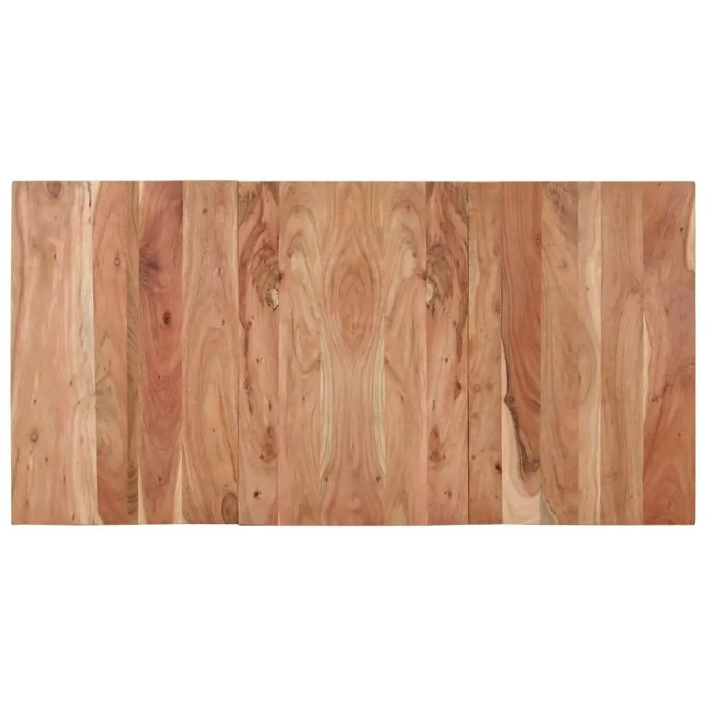Solid Acacia Wood Dining Table 140x70x76cm