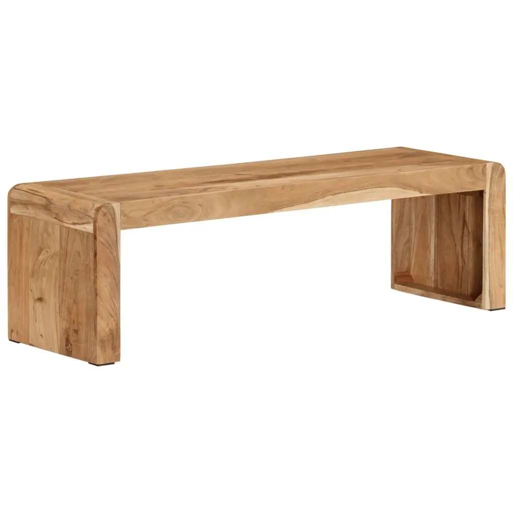 TV Stand Rustic Farmhouse 110x33x33 cm Solid Acacia Wood