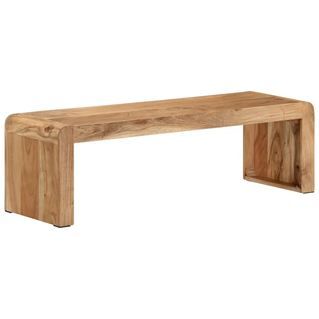 TV Stand Rustic Farmhouse 110x33x33 cm Solid Acacia Wood