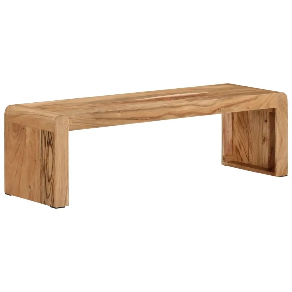 TV Stand Rustic Farmhouse 110x33x33 cm Solid Acacia Wood