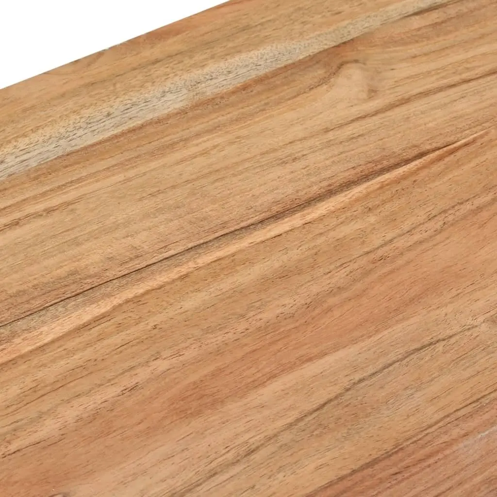 Rustic Acacia Wood Console Table 110x30x76 cm