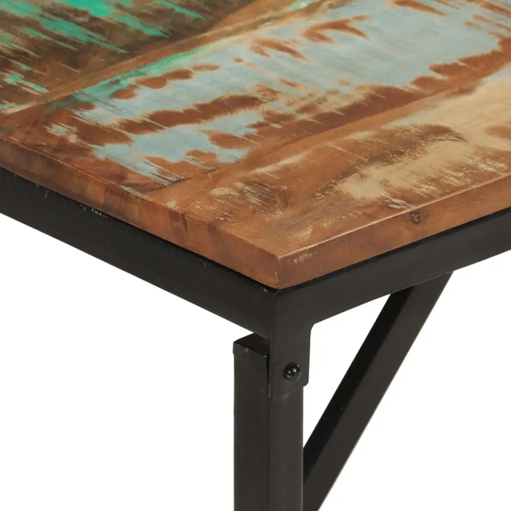 Reclaimed Solid Wood Bench for Entryway 160x35x46 cm
