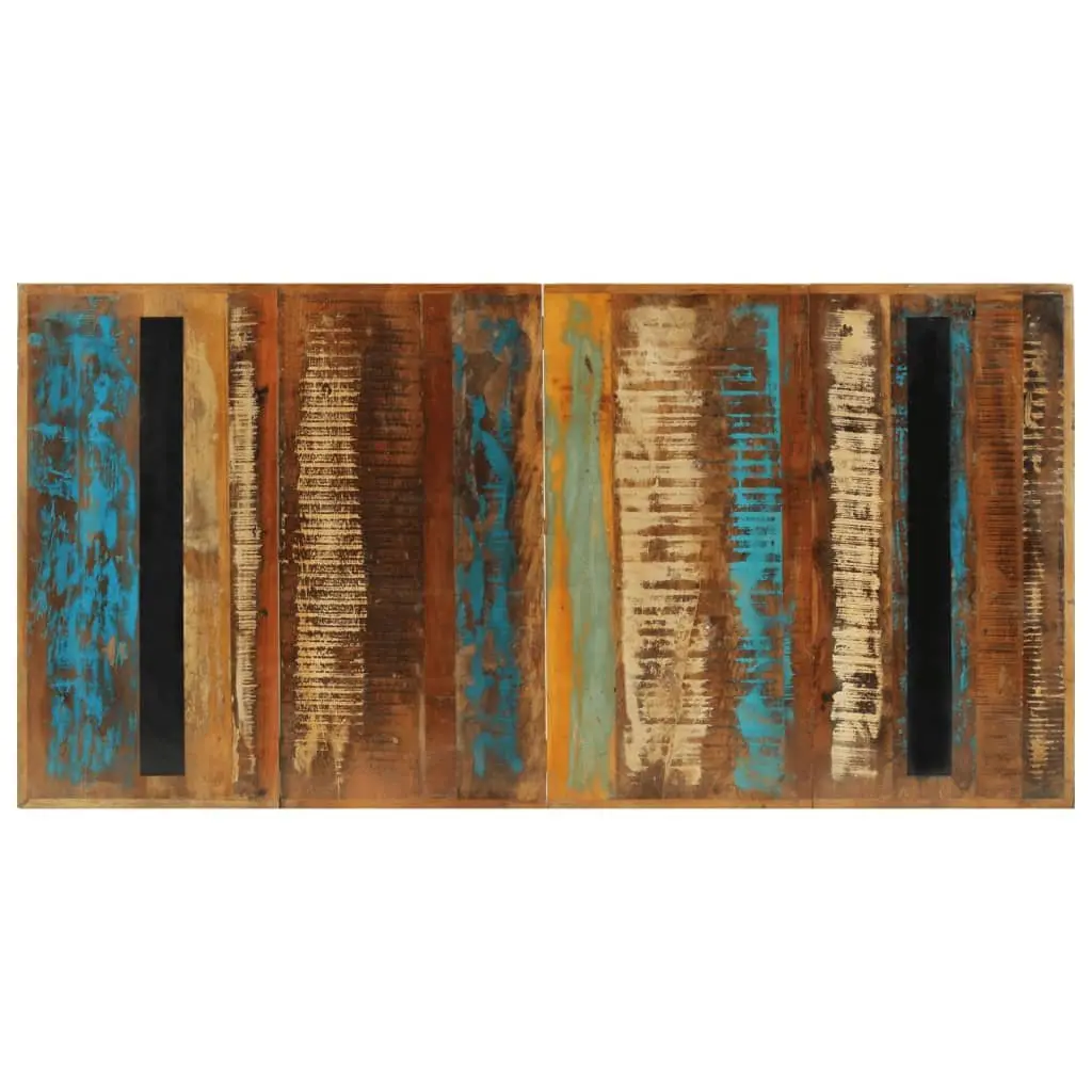 Dining Table Vintage 180x90cm Solid Reclaimed Wood Brown