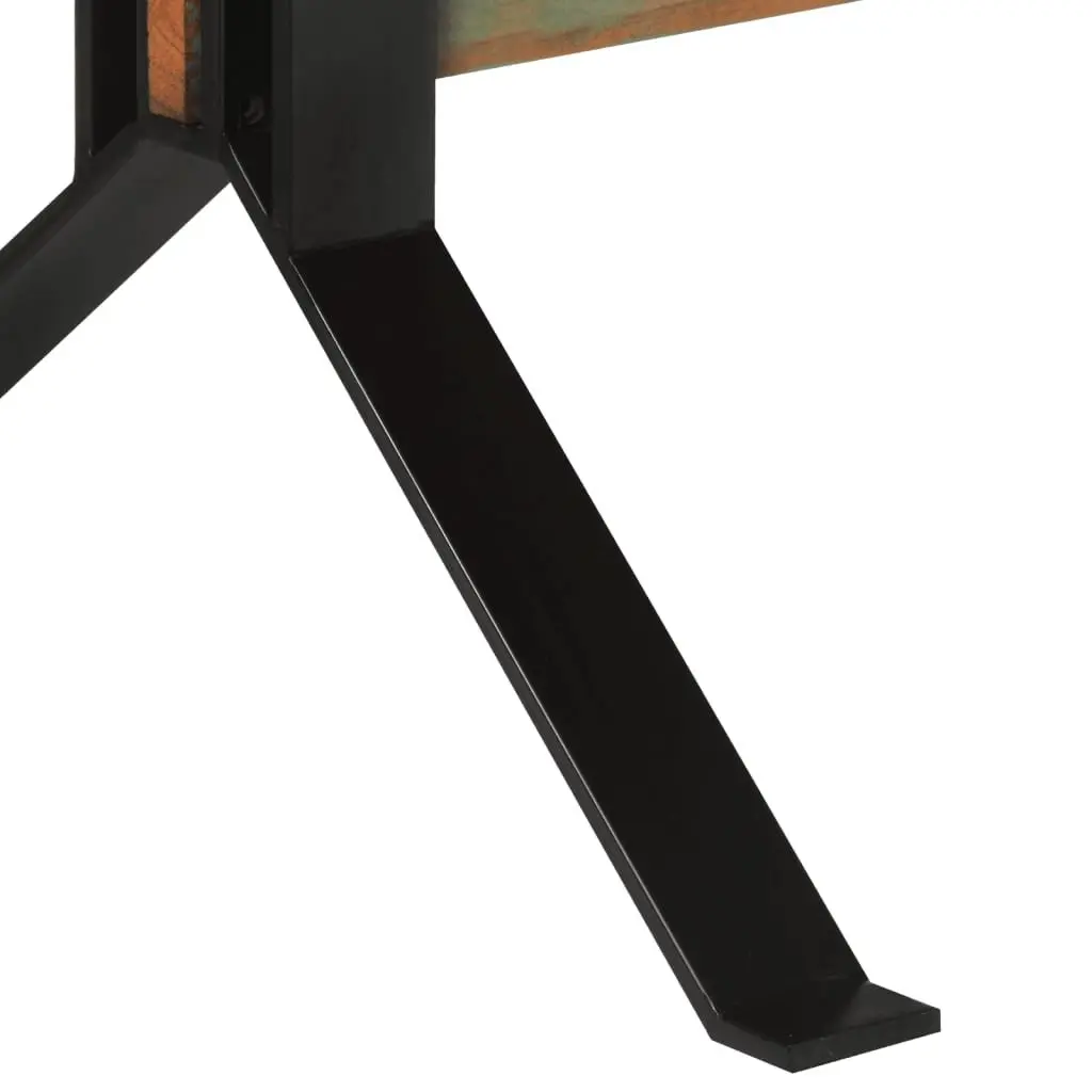 Dining Table Vintage 180x90cm Solid Reclaimed Wood Brown