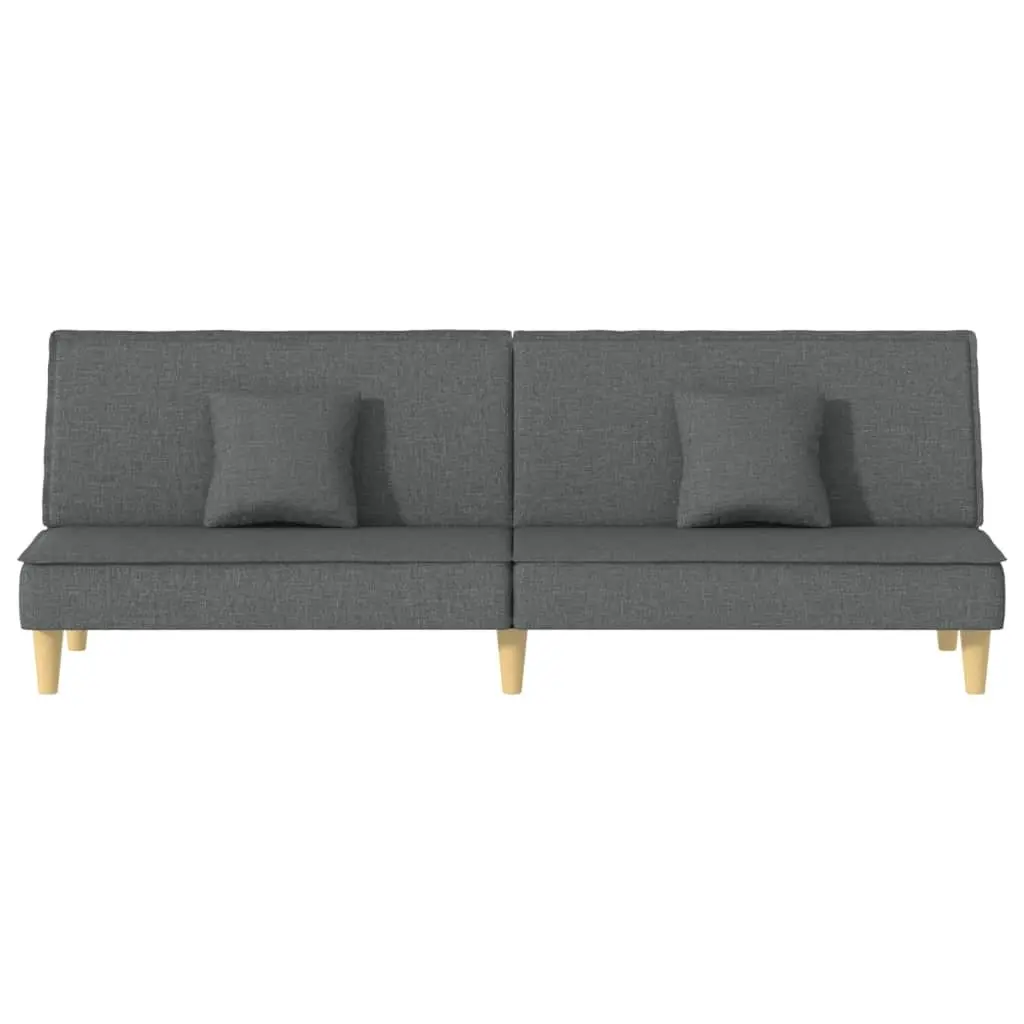 Adjustable Grey Fabric Sofa Bed for Comfort and Style