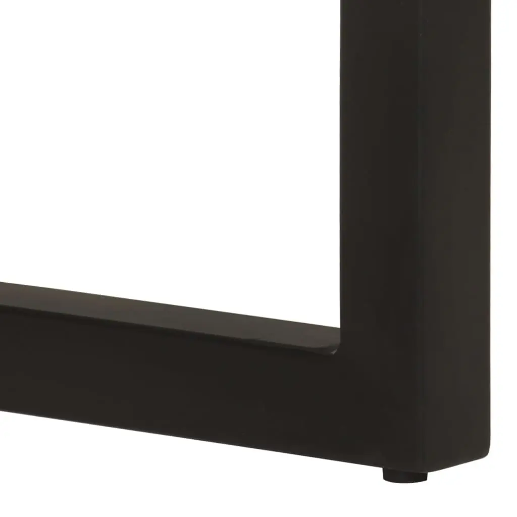 Solid Reclaimed Wood Console Table for Entryway 110x35x75 cm