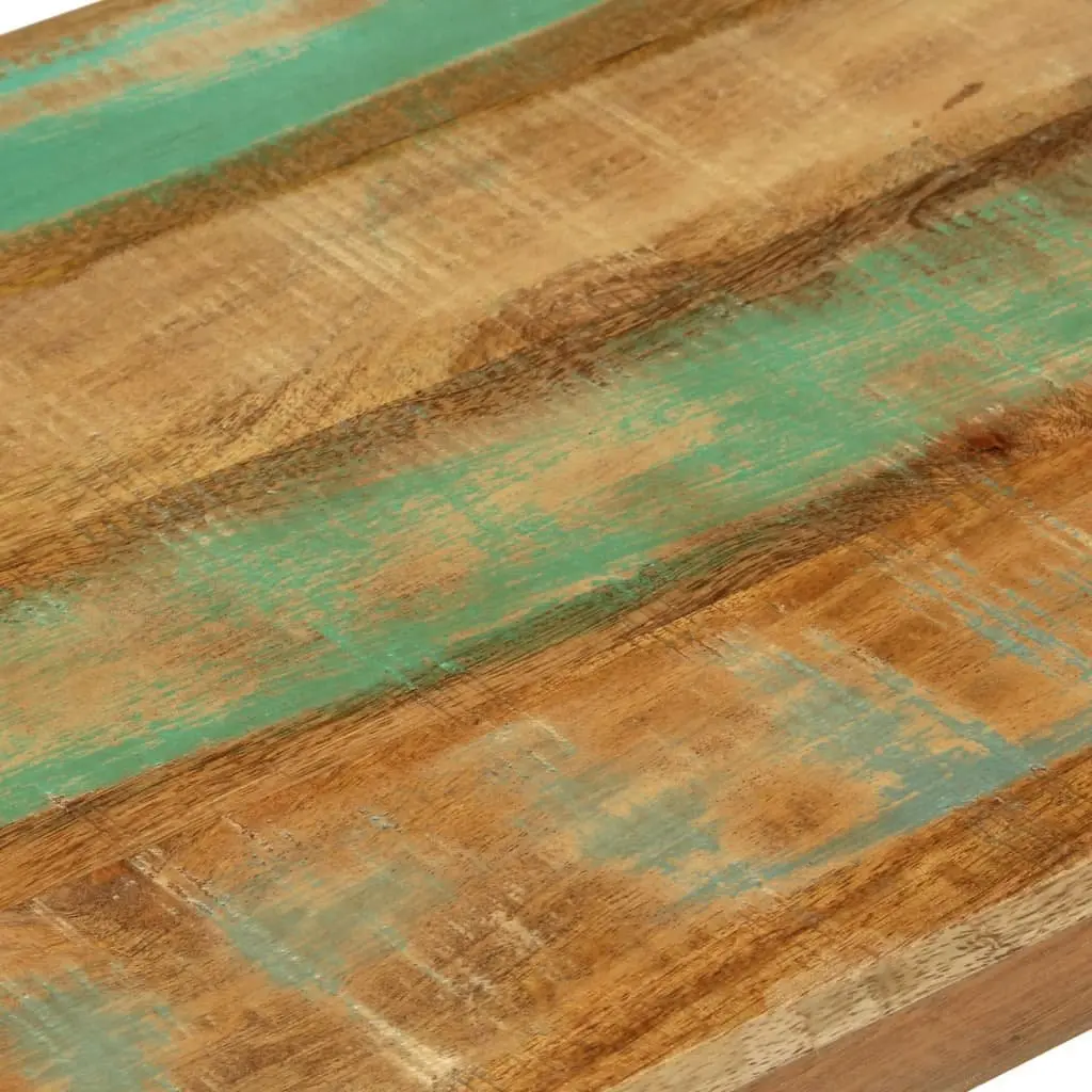 Solid Reclaimed Wood Console Table for Entryway 110x35x75 cm