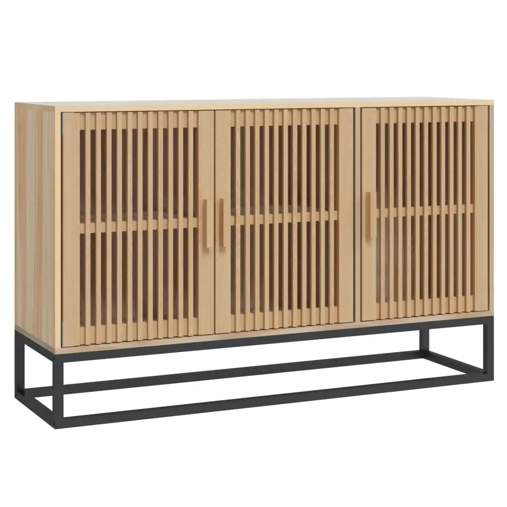 Brown Sideboard Storage Cabinet for Living Room