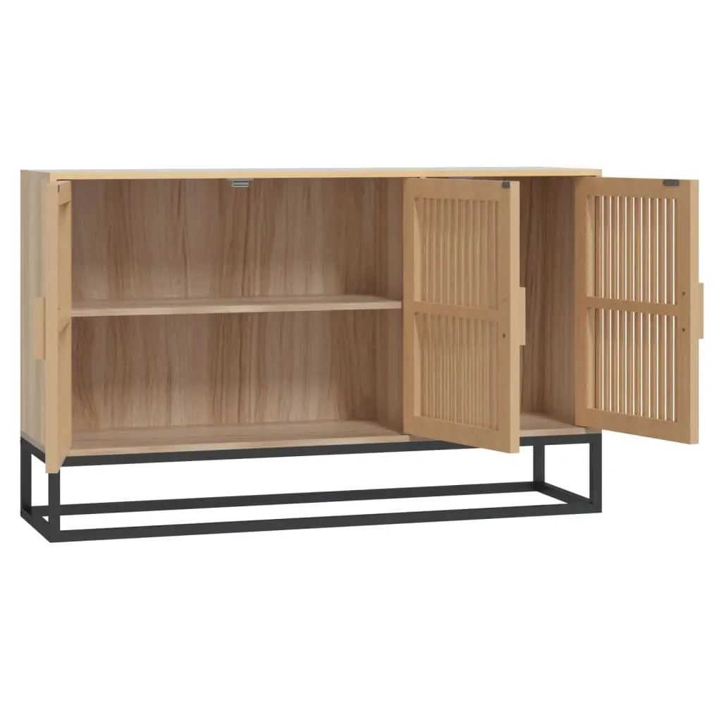 Brown Sideboard Storage Cabinet for Living Room