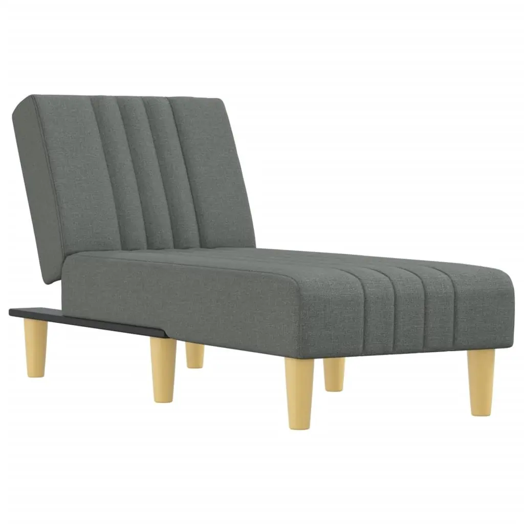 Chaise Longue Reclining Lounge Chair 3-Position Convertible Relaxation Seat