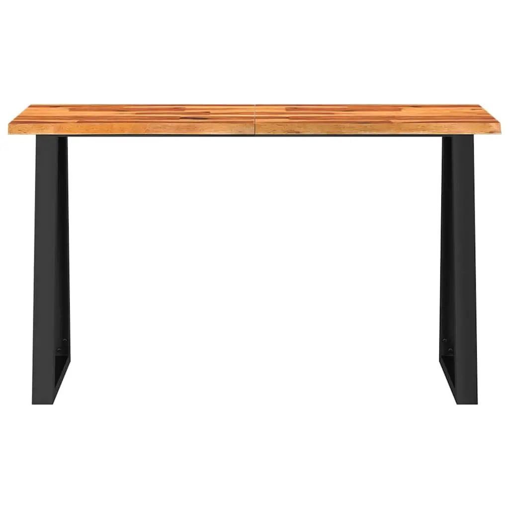 Live Edge Console Table 140x40x80cm Solid Wood Acacia Brown