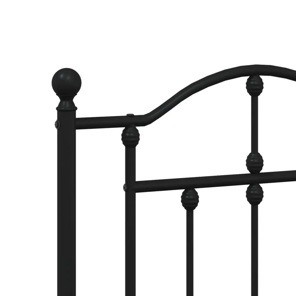 King Size Metal Bed Frame with Headboard