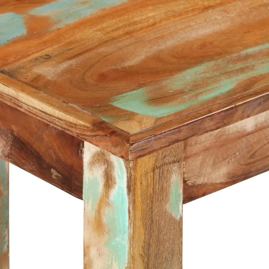 Indoor Bench Solid Reclaimed Wood Brown 160cm Long 35cm Wide 46cm High