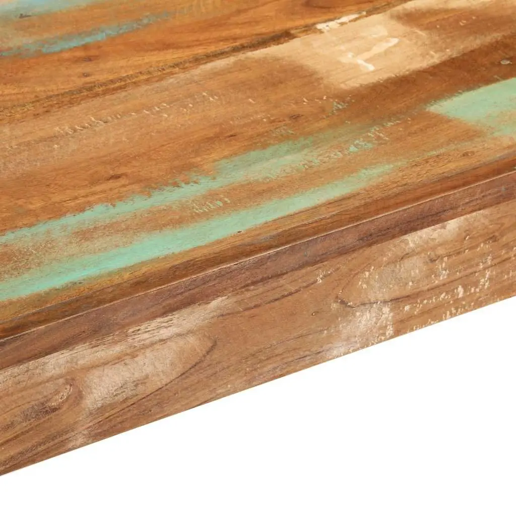 Indoor Bench Solid Reclaimed Wood Brown 160cm Long 35cm Wide 46cm High