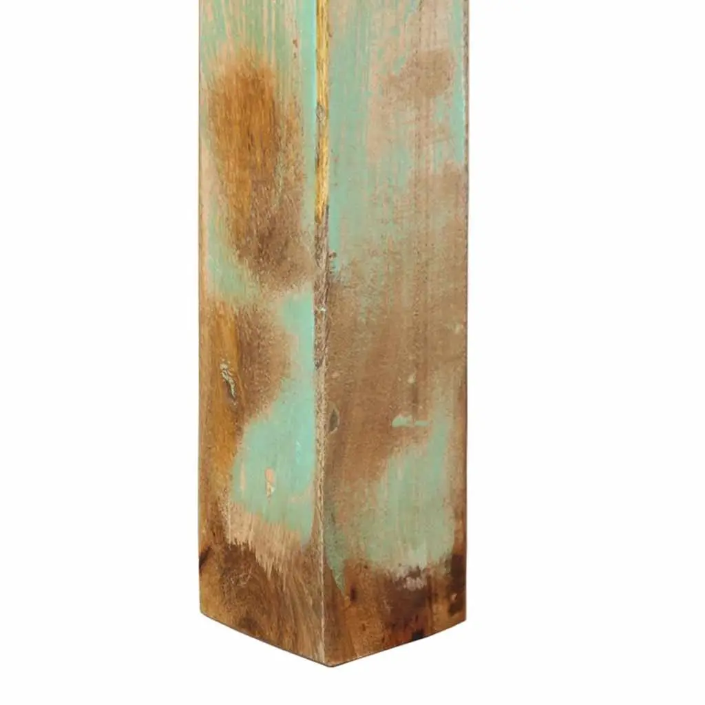 Indoor Bench Solid Reclaimed Wood Brown 160cm Long 35cm Wide 46cm High