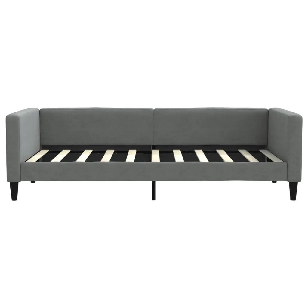Grey Fabric Day Bed Sofa Bed 90x190 cm
