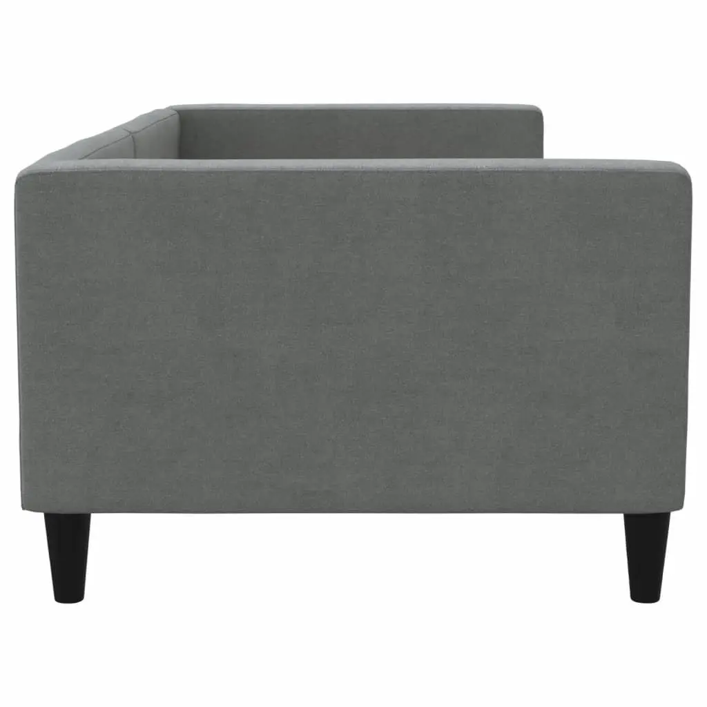 Grey Fabric Day Bed Sofa Bed 90x190 cm