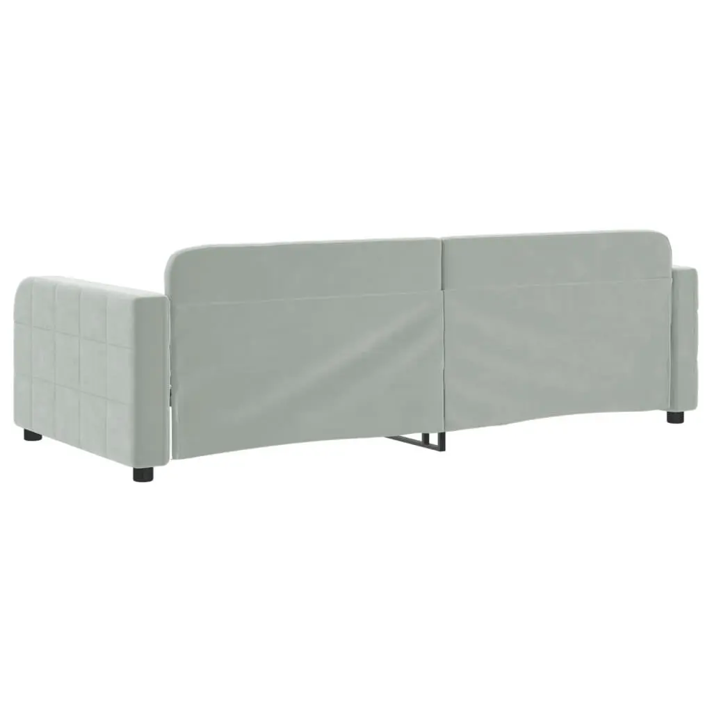 Grey Day Bed Sofa 90x190cm for Living Room